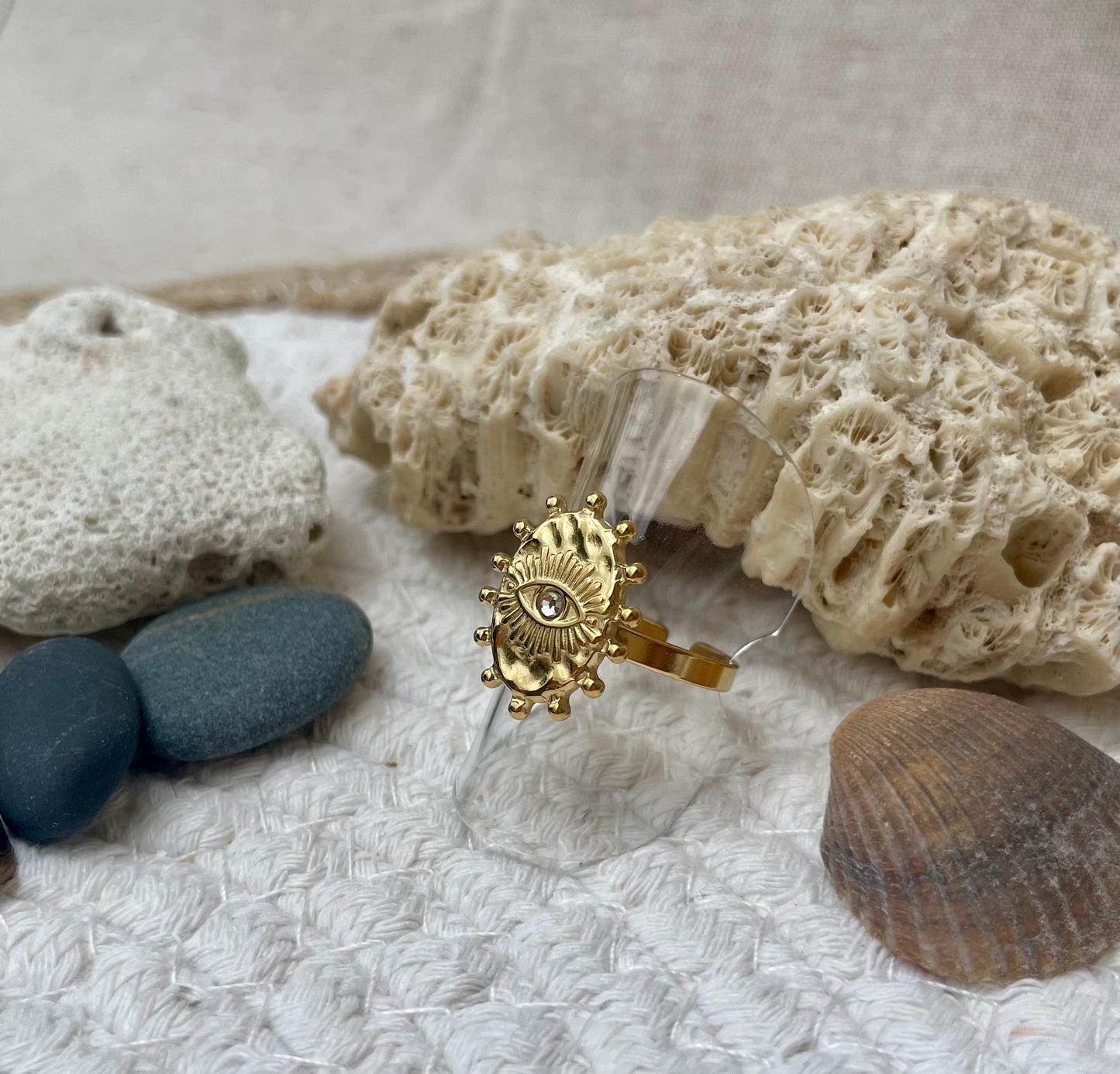 Bague oeil solaire