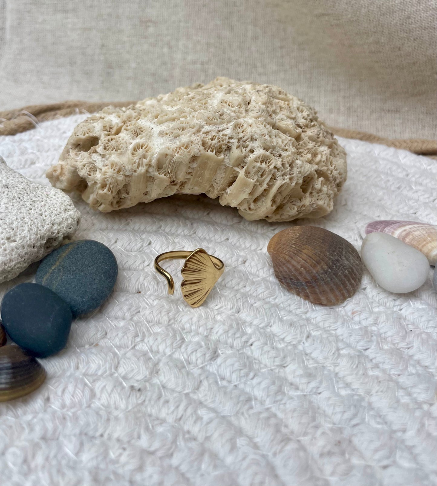 Bague Ginkgo
