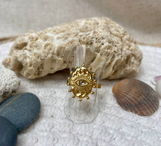 Bague oeil solaire